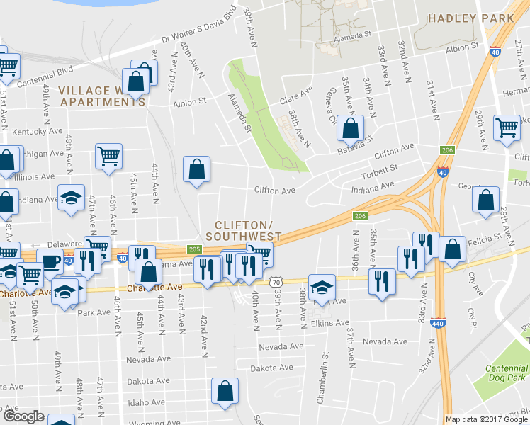 map of restaurants, bars, coffee shops, grocery stores, and more near 609 39th Ave N in Nashville