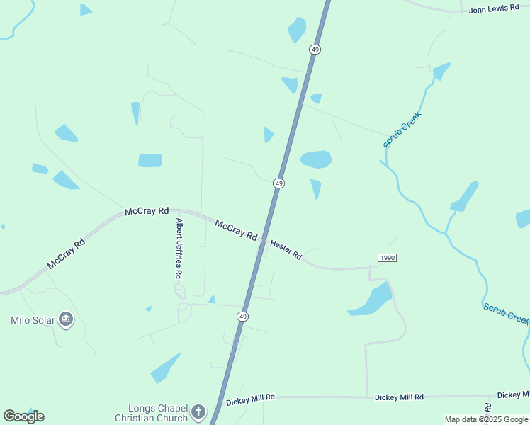 map of restaurants, bars, coffee shops, grocery stores, and more near 2732 State Highway 49 in Burlington