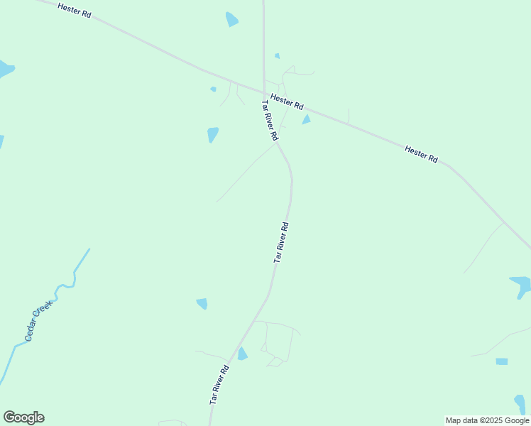 map of restaurants, bars, coffee shops, grocery stores, and more near 2629 Tar River Road in Creedmoor