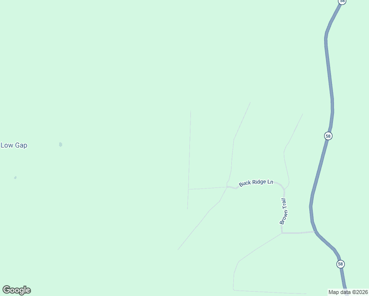 map of restaurants, bars, coffee shops, grocery stores, and more near Buck Ridge Lane in Evening Shade