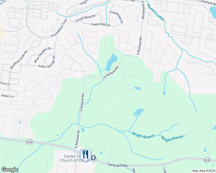 map of restaurants, bars, coffee shops, grocery stores, and more near 490 South Rutland Road in Mt. Juliet