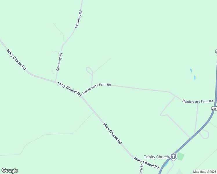 map of restaurants, bars, coffee shops, grocery stores, and more near 229 Henderson's Farm Road in Scotland Neck