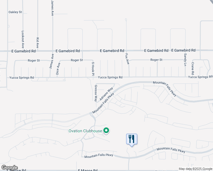 map of restaurants, bars, coffee shops, grocery stores, and more near 4775 Lorenzo Way in Pahrump