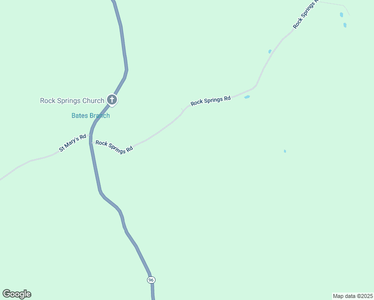 map of restaurants, bars, coffee shops, grocery stores, and more near 2360 Rock Springs Road in Buffalo Valley