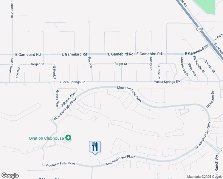map of restaurants, bars, coffee shops, grocery stores, and more near 5190 Lignum Avenue in Pahrump