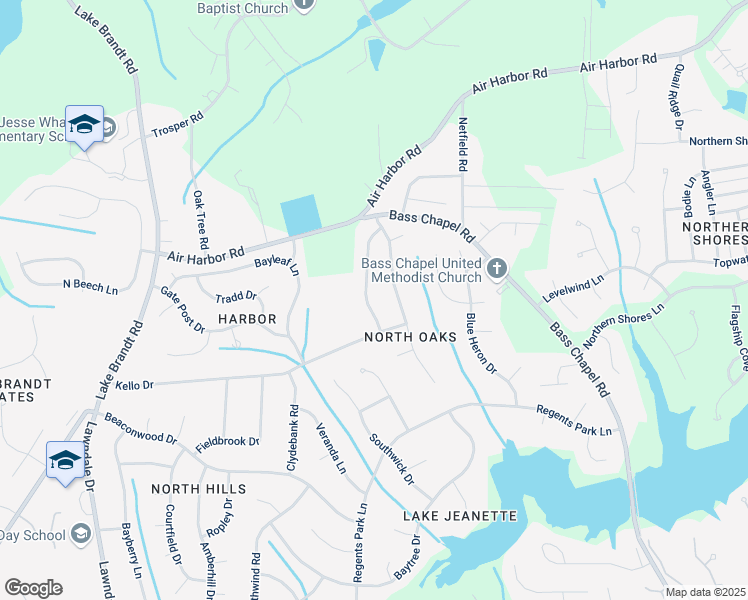 map of restaurants, bars, coffee shops, grocery stores, and more near 5315 Summerwood Drive in Greensboro
