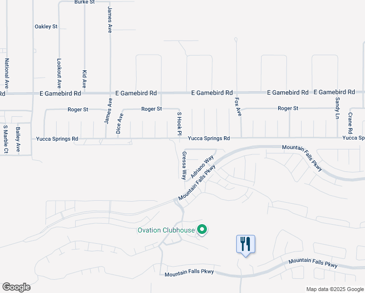 map of restaurants, bars, coffee shops, grocery stores, and more near 4680 Lorenzo Way in Pahrump