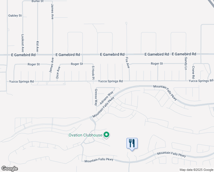 map of restaurants, bars, coffee shops, grocery stores, and more near 4780 Lorenzo Way in Pahrump