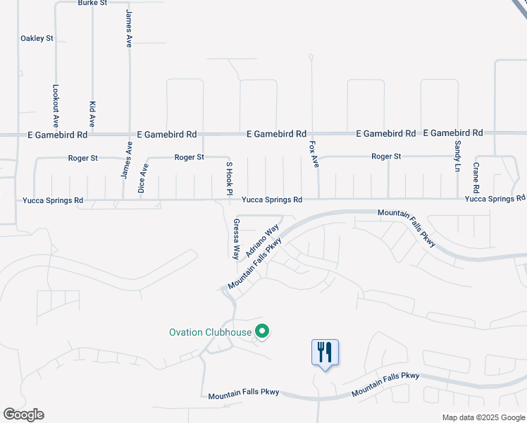 map of restaurants, bars, coffee shops, grocery stores, and more near 4780 Lorenzo Way in Pahrump