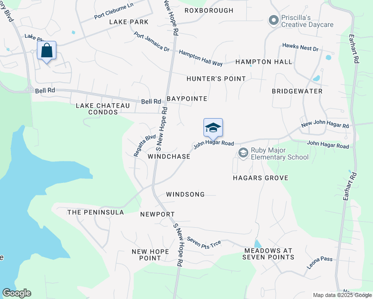 map of restaurants, bars, coffee shops, grocery stores, and more near 5042 John Hager Road in Nashville