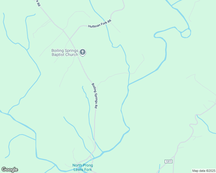 map of restaurants, bars, coffee shops, grocery stores, and more near 787 Boiling Springs Road in Purlear