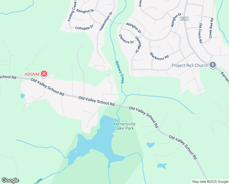 map of restaurants, bars, coffee shops, grocery stores, and more near 6379 Inez Lane in Kernersville