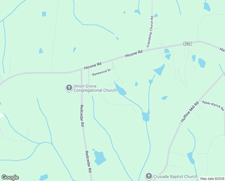 map of restaurants, bars, coffee shops, grocery stores, and more near 5530 Fairway Run Drive in McLeansville