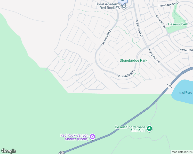 map of restaurants, bars, coffee shops, grocery stores, and more near 12492 Primrose Grove Lane in Las Vegas