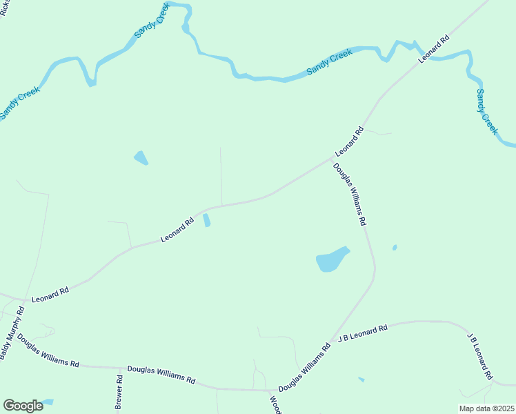 map of restaurants, bars, coffee shops, grocery stores, and more near 1184 Leonard Road in Louisburg