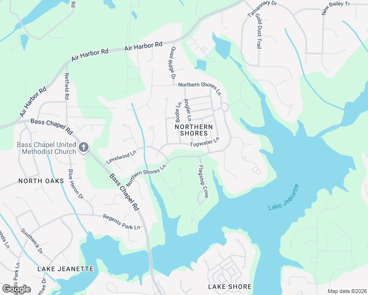 map of restaurants, bars, coffee shops, grocery stores, and more near 1 Flagship Cove in Greensboro