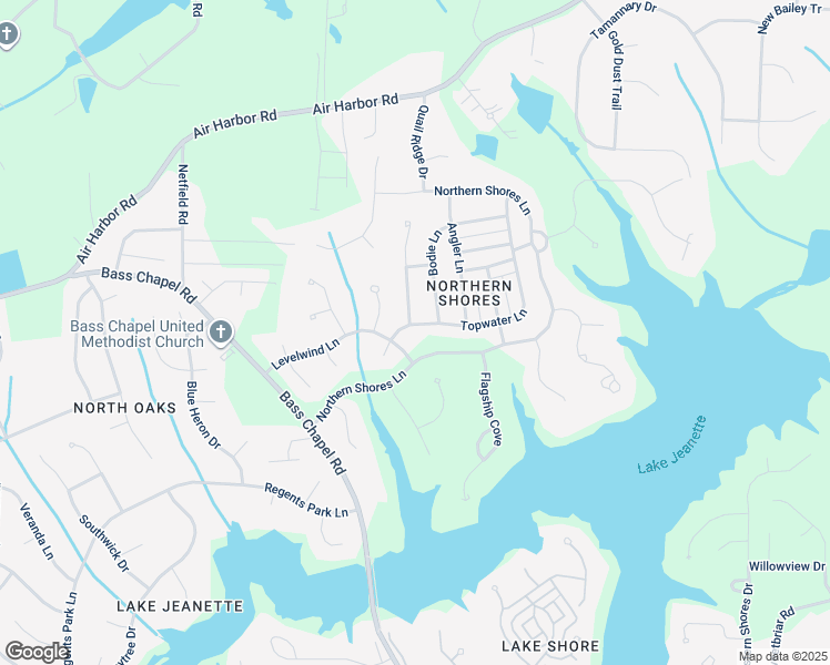 map of restaurants, bars, coffee shops, grocery stores, and more near 304 Topwater Lane in Greensboro