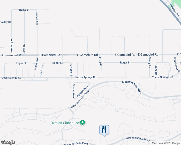 map of restaurants, bars, coffee shops, grocery stores, and more near 4181 Flaxon Place in Pahrump