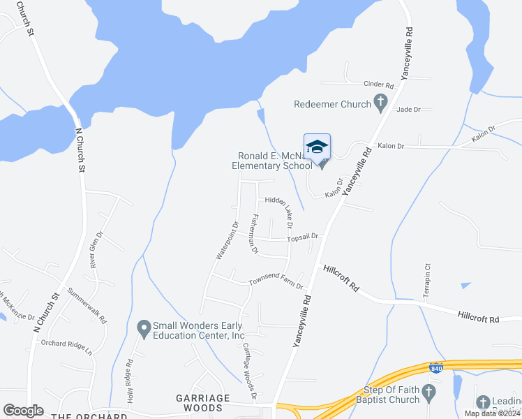 map of restaurants, bars, coffee shops, grocery stores, and more near 5712 Fisherman Drive in Browns Summit