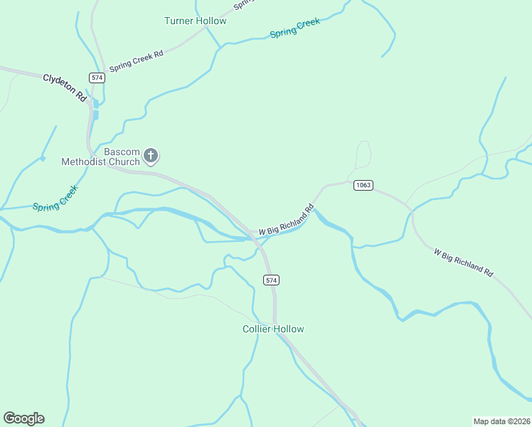 map of restaurants, bars, coffee shops, grocery stores, and more near 5726 Clydeton Road in Waverly