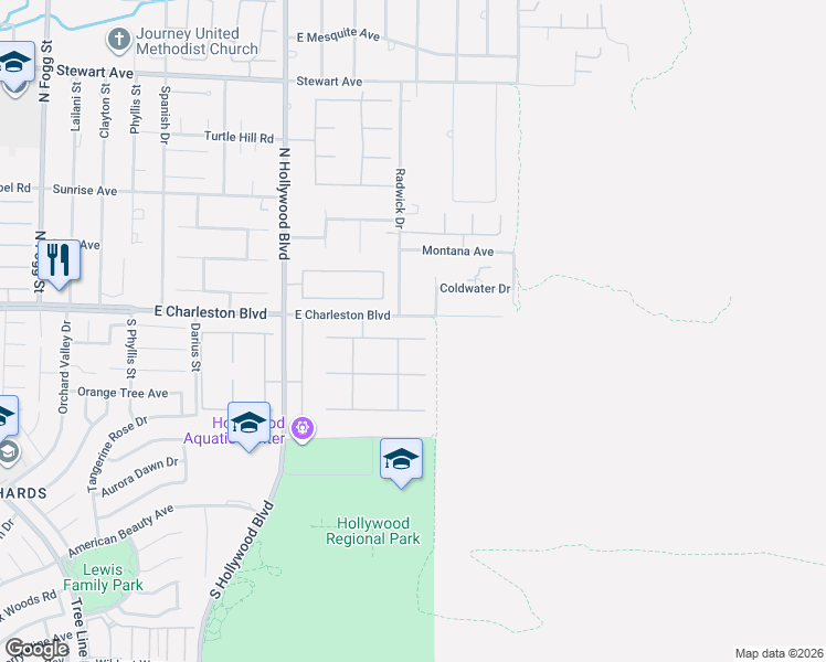 map of restaurants, bars, coffee shops, grocery stores, and more near 6940 Adobe Villa Avenue in Las Vegas