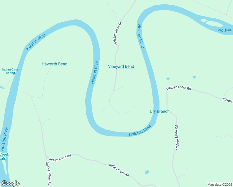 map of restaurants, bars, coffee shops, grocery stores, and more near Keller Ln in Rutledge