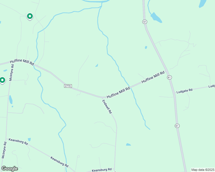 map of restaurants, bars, coffee shops, grocery stores, and more near 3807 Huffine Mill Road in Gibsonville
