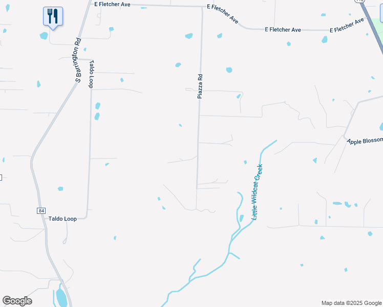 map of restaurants, bars, coffee shops, grocery stores, and more near 1293 Piazza Road in Springdale
