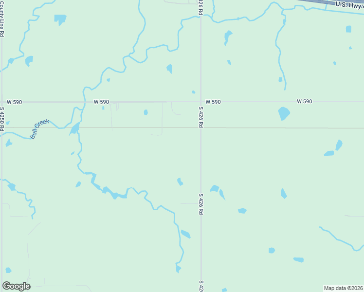 map of restaurants, bars, coffee shops, grocery stores, and more near 10229 South 426 Road in Inola