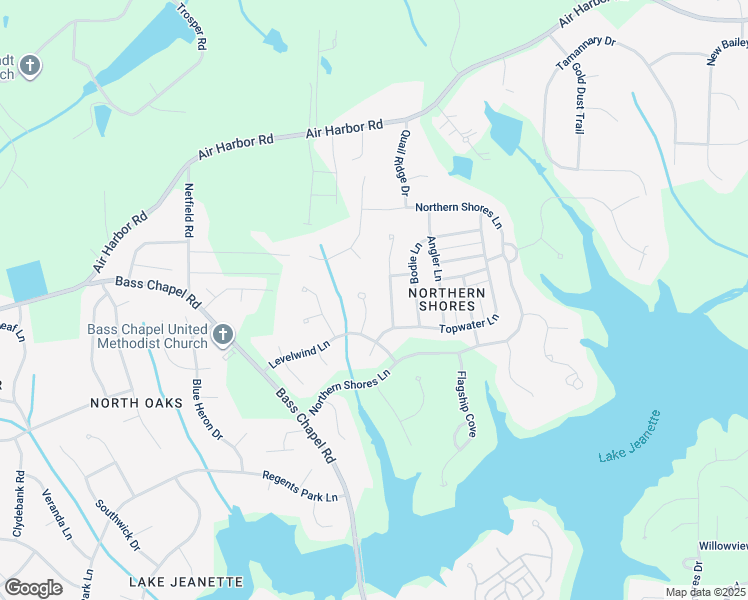 map of restaurants, bars, coffee shops, grocery stores, and more near 10 Levelwind Court in Greensboro