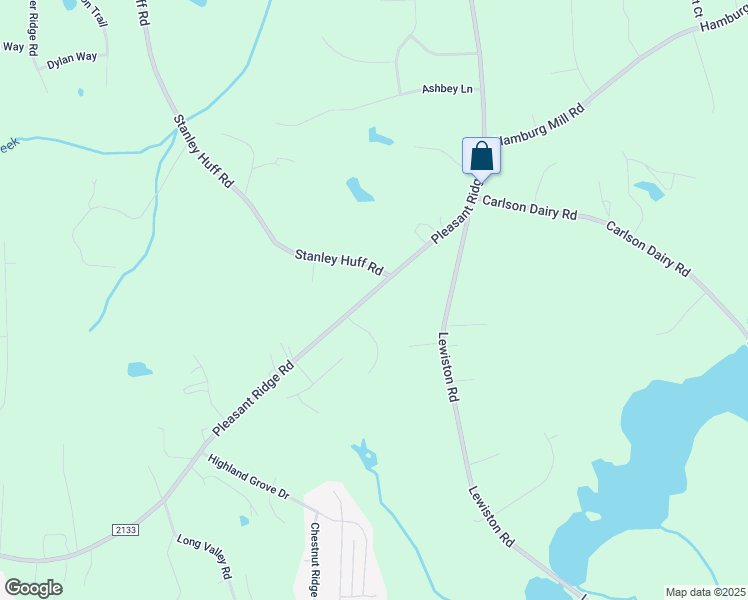 map of restaurants, bars, coffee shops, grocery stores, and more near 2740 Pleasant Ridge Road in Summerfield