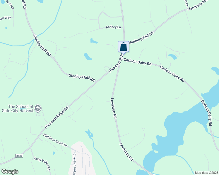 map of restaurants, bars, coffee shops, grocery stores, and more near 3963 Lewiston Road in Summerfield