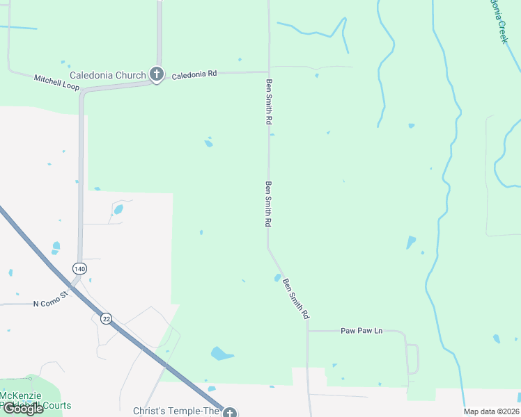map of restaurants, bars, coffee shops, grocery stores, and more near 5000 Ben Smith Road in McKenzie