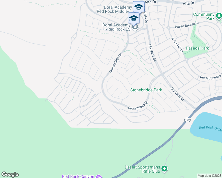 map of restaurants, bars, coffee shops, grocery stores, and more near 12548 Starry Heaven Street in Las Vegas