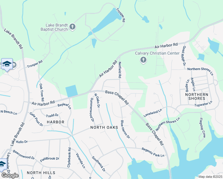 map of restaurants, bars, coffee shops, grocery stores, and more near 1405 Wrenwood Court in Greensboro