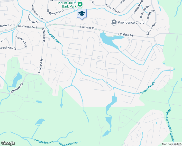 map of restaurants, bars, coffee shops, grocery stores, and more near 150 Salient Lane in Mt. Juliet