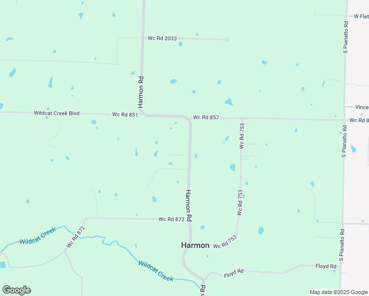 map of restaurants, bars, coffee shops, grocery stores, and more near 2496 County Ln 2025 in Fayetteville