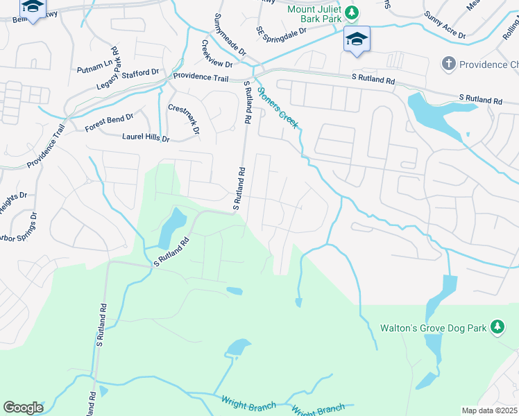 map of restaurants, bars, coffee shops, grocery stores, and more near 404 Dunnwood Court in Mt. Juliet
