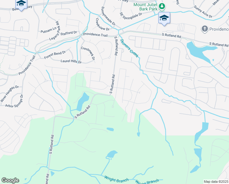 map of restaurants, bars, coffee shops, grocery stores, and more near 204 South Dunnwood Lane in Mt. Juliet