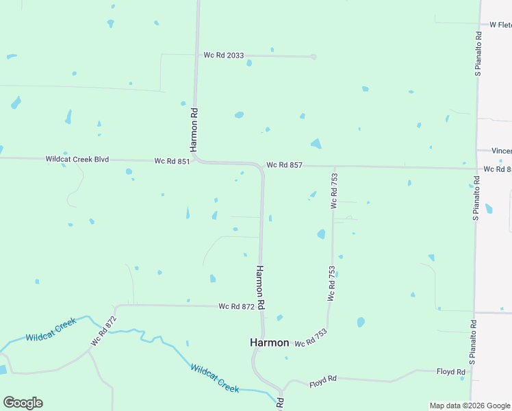 map of restaurants, bars, coffee shops, grocery stores, and more near 2496 County Ln 2025 in Fayetteville