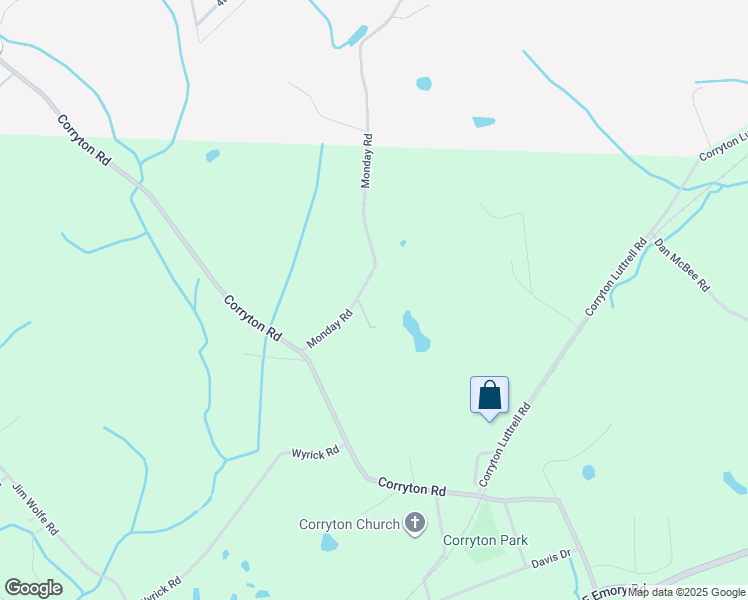 map of restaurants, bars, coffee shops, grocery stores, and more near 8122 Monday Road in Corryton