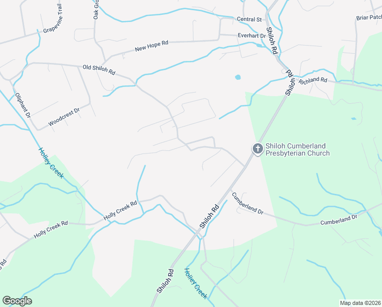 map of restaurants, bars, coffee shops, grocery stores, and more near 40 Shiloh Circle in Greeneville
