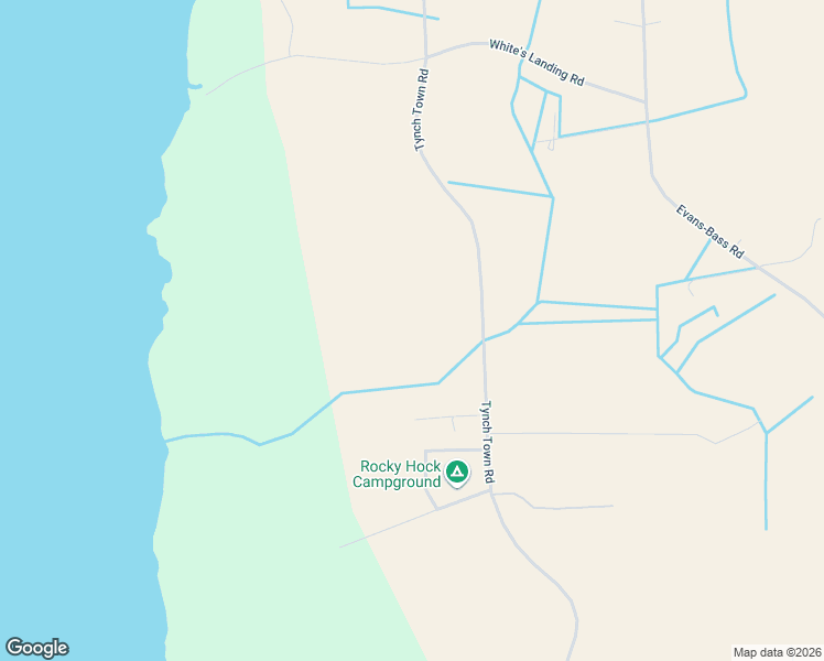 map of restaurants, bars, coffee shops, grocery stores, and more near 257 Tynch Town Road in Edenton