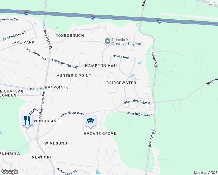 map of restaurants, bars, coffee shops, grocery stores, and more near 1101 Chickadee Circle in Nashville