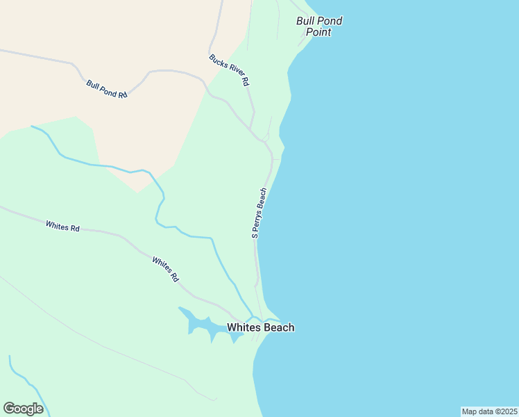 map of restaurants, bars, coffee shops, grocery stores, and more near South Perrys Beach in Bertie County