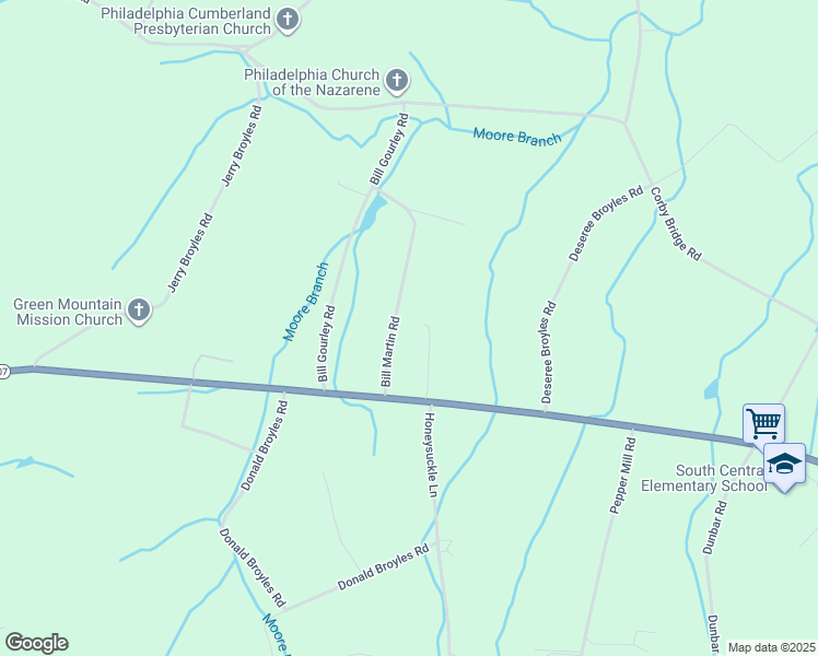 132 Bill Martin Road, Chuckey TN Walk Score