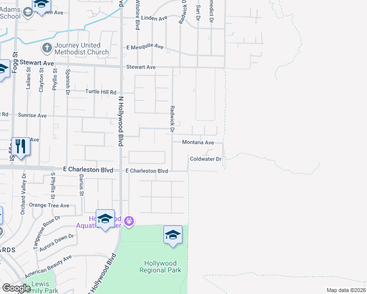 map of restaurants, bars, coffee shops, grocery stores, and more near 6960 Coldwater Drive in Las Vegas