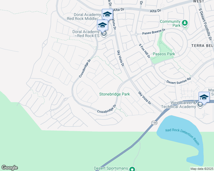 map of restaurants, bars, coffee shops, grocery stores, and more near 12415 Notch Trail Avenue in Las Vegas
