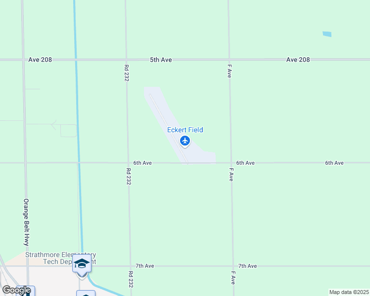 map of restaurants, bars, coffee shops, grocery stores, and more near in Tulare County