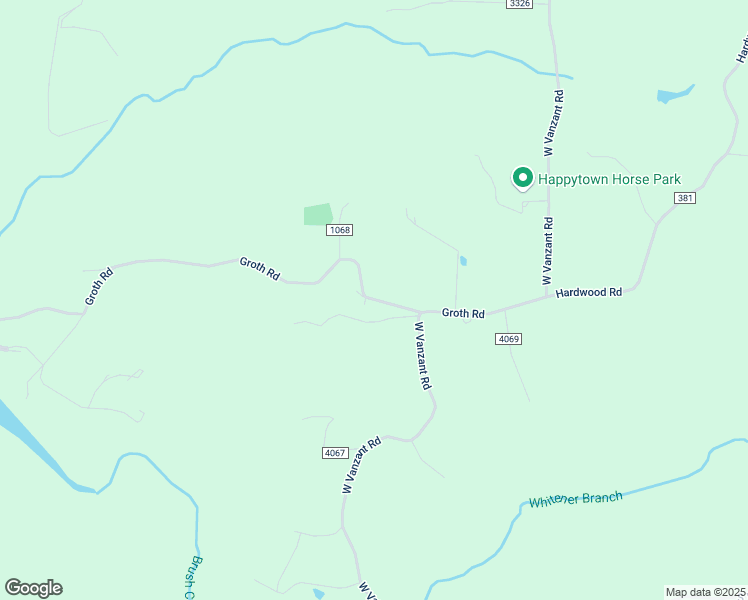 map of restaurants, bars, coffee shops, grocery stores, and more near 20453 Groth Road in Springdale